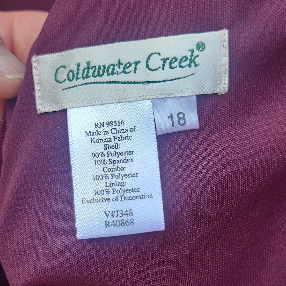 Elegant Burgundy Velvet Maxi Dress Size 18 - Picture 2 of 4